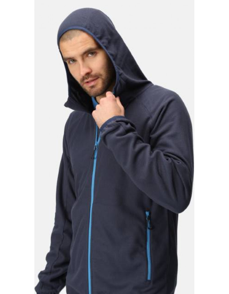 Jachetă din fleece cu glugă structurată „Navigate”